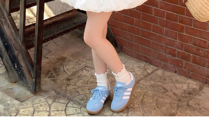 Moonkids Girls Summer Set 2026 New Korean Style Children's Summer Polo Shirt and Flower Bud Skirt Big Kids Summer Outfit 9